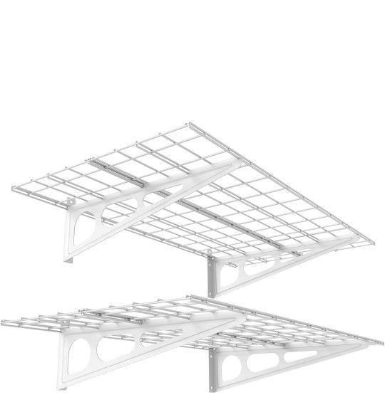 Garage Wall Shelves, 2 Pack