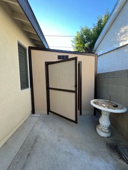 Wood shed casita