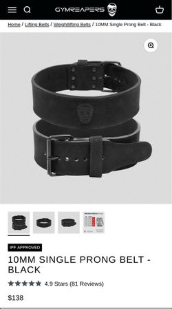 Gym reapers weight lifting belt