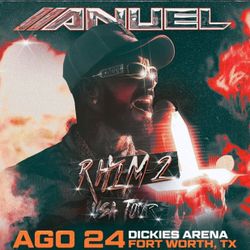 ANUEL AA DICKIES ARENA SUNDAY 8/24/25