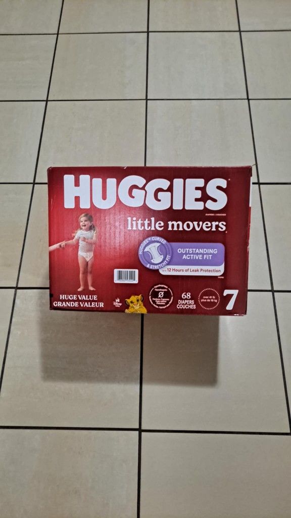 Huggies Size 7 68 Count