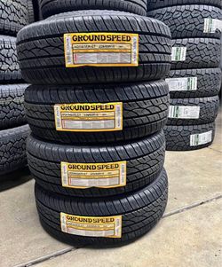 225/60R16 Groundspeed Set Of 4 New Tires