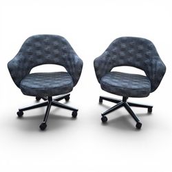 Pair of Authentic Vintage Knoll Chairs