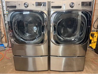 VERY NICE LG 29 JUMBO WASHER AND ELECTRIC DEYER SET EXCELLENT CONDITIONS