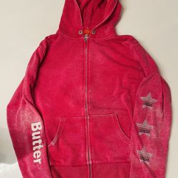Girls Pink Hoodie Jacket size XL 14-16