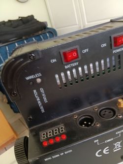 Wireless DMX Battery-Powered Stage Light