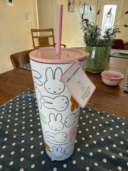 NEW Starbucks x MIFFY Tumbler w/ Straw