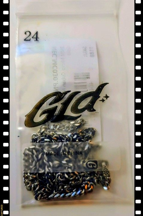 GLD 3MM 24in Micro Cuban Chain in White Gold