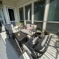 Patio Metal Seating Set