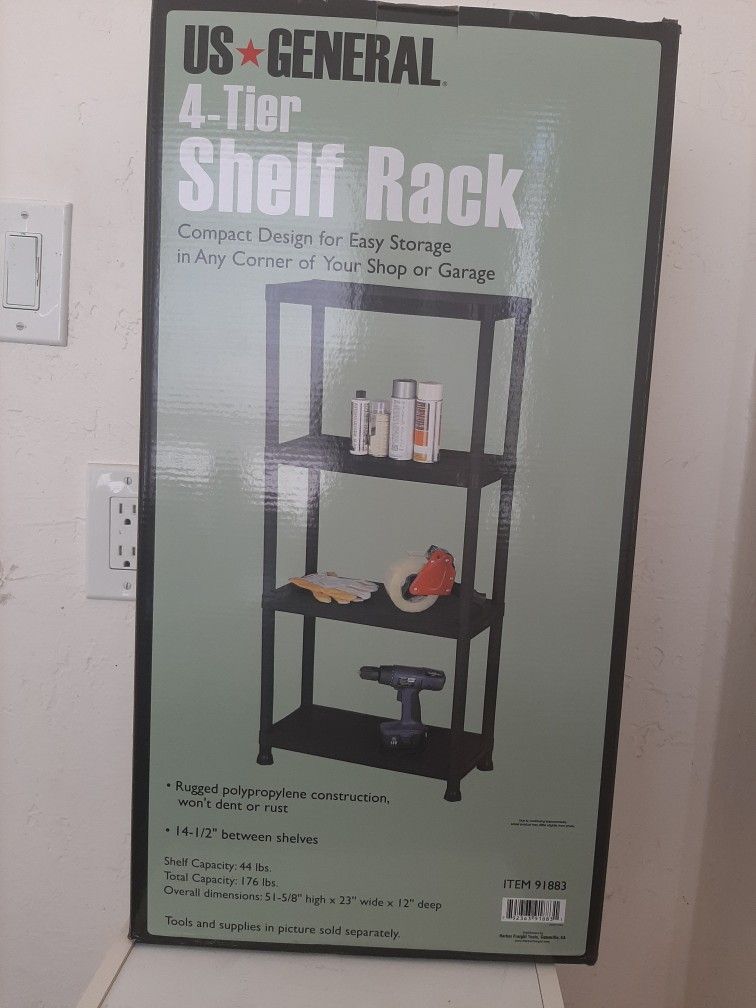 Utility Shelving, 3 Row, New in unopened box