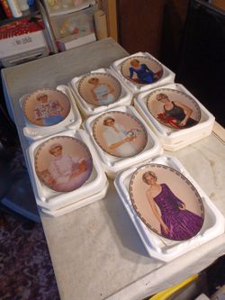 Set of 7 Our Royal Princess Collectors Plates