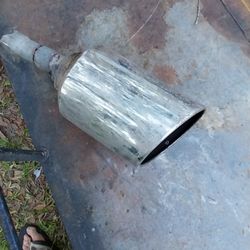 Chrome 8" outlet exhaust tip