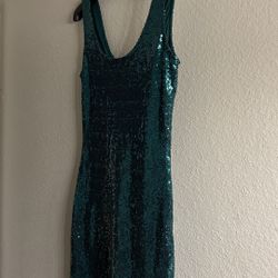 Brand New Inspired Hearts Sequins Dress 