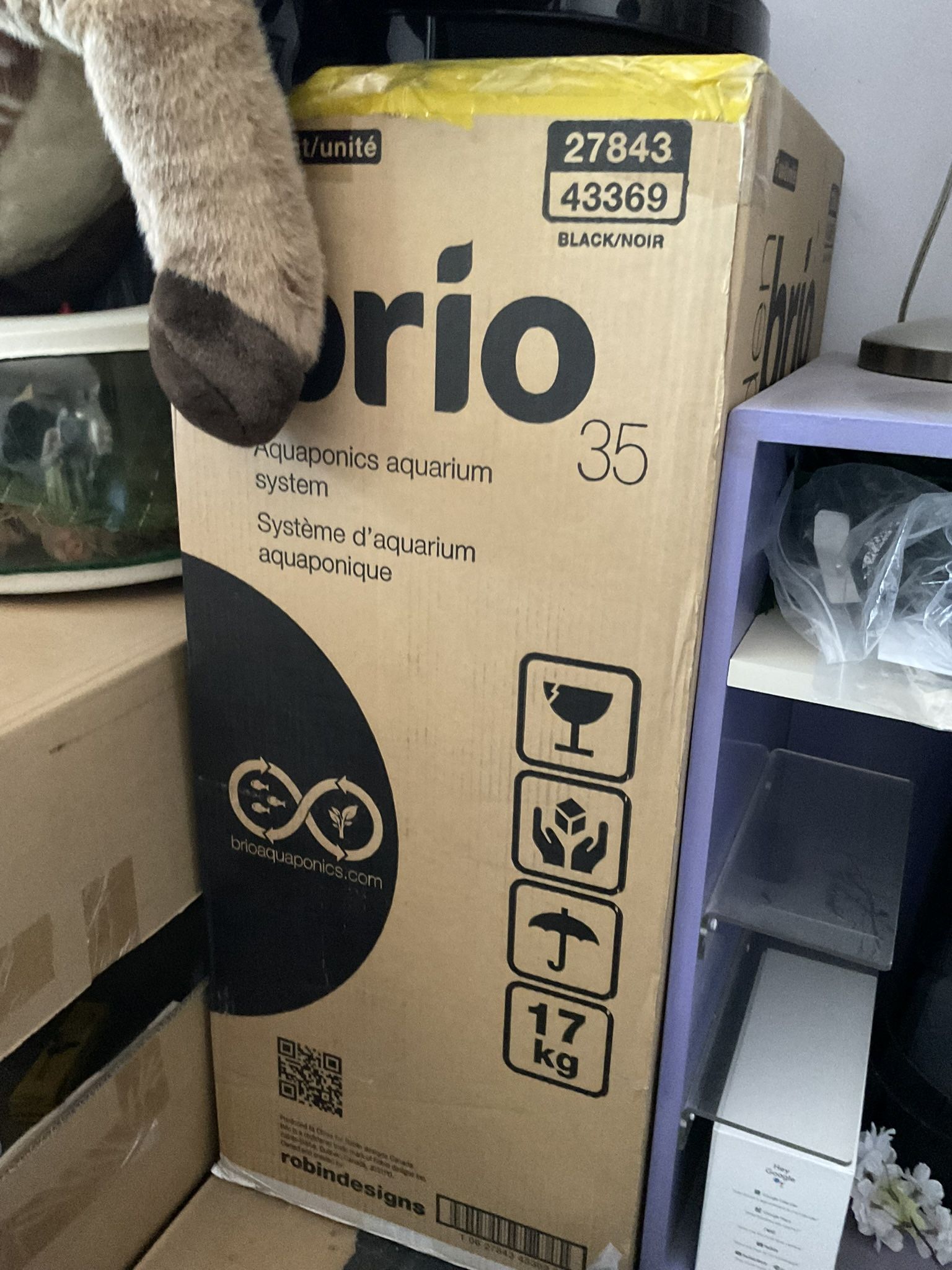 Brio 35 Aquaponics Aquarium