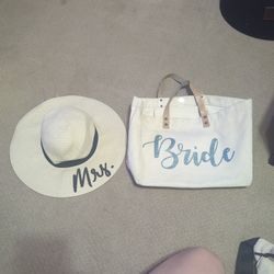 Bride Bag & Hat 