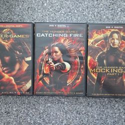 The Hunger Games DVD's