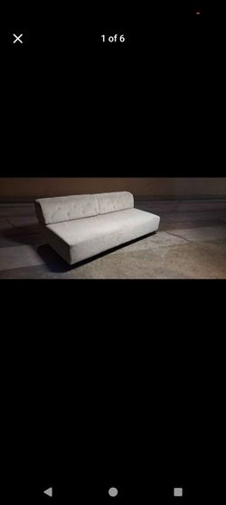 West Elm  Modular Convertible Sofa.