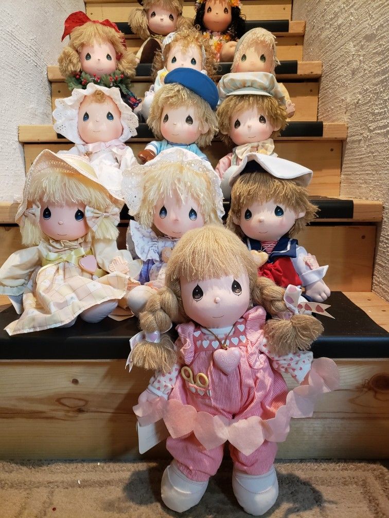 Precious Moments Cloth Dolls