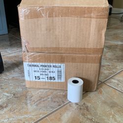 NWT Thermal Printer Rolls 2 1/4” x 85”- 100 Count 