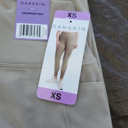 Danskin Beige Lightweight Tight