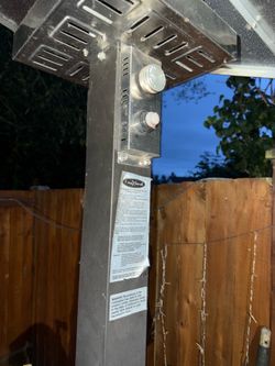 Propane heater.