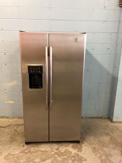 Counter Depth Stainless Side by Side Refrigerator