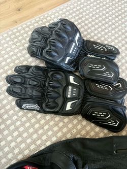 Speed & Strength Leather Gauntlet Motorcycle Gloves