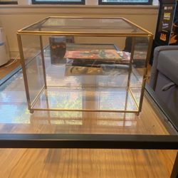  Gift Card Box / Gold / Glass / Wedding 
