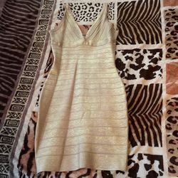 Gold Dress