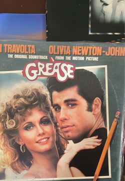 Vinyl records Grease