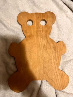 Bear wood cutting board pickup only