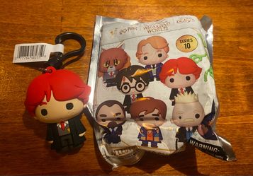 Wizarding world of Harry Potter, Fantastic Beasts, RON WEASLEY, figural bag clip,