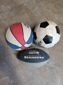 Kids football soccer ball basketball