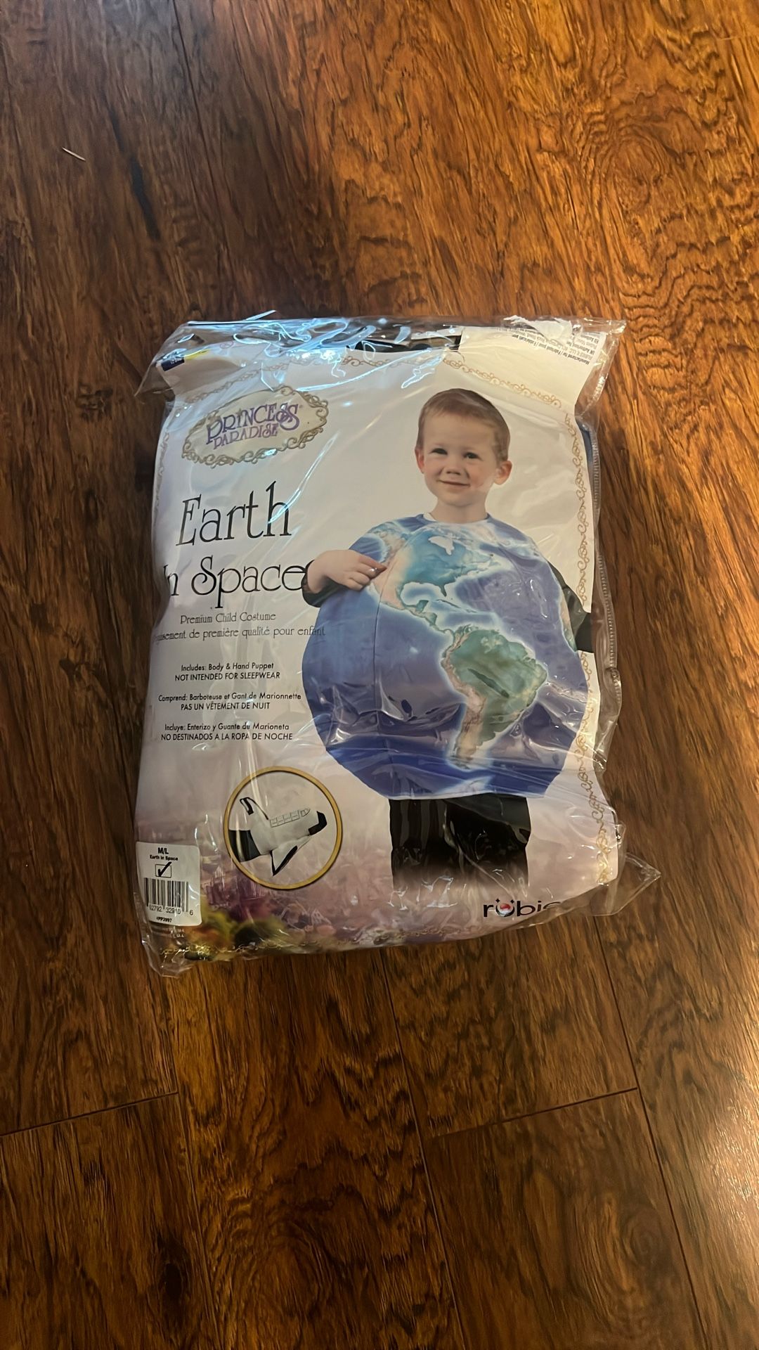Earth In space Costume