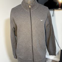 NIKE Sweatshirt Track Jacket Embroidered Swoosh Logo The Athletic Dept Men XL