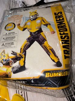 Boys Halloween transformer Bumblebee costume size 4-6