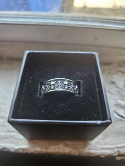 GTHIC Skull Badass Stainless Steel Band Ring Size 12
