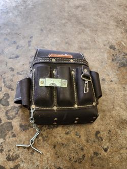 Leather Tool Belt Bag