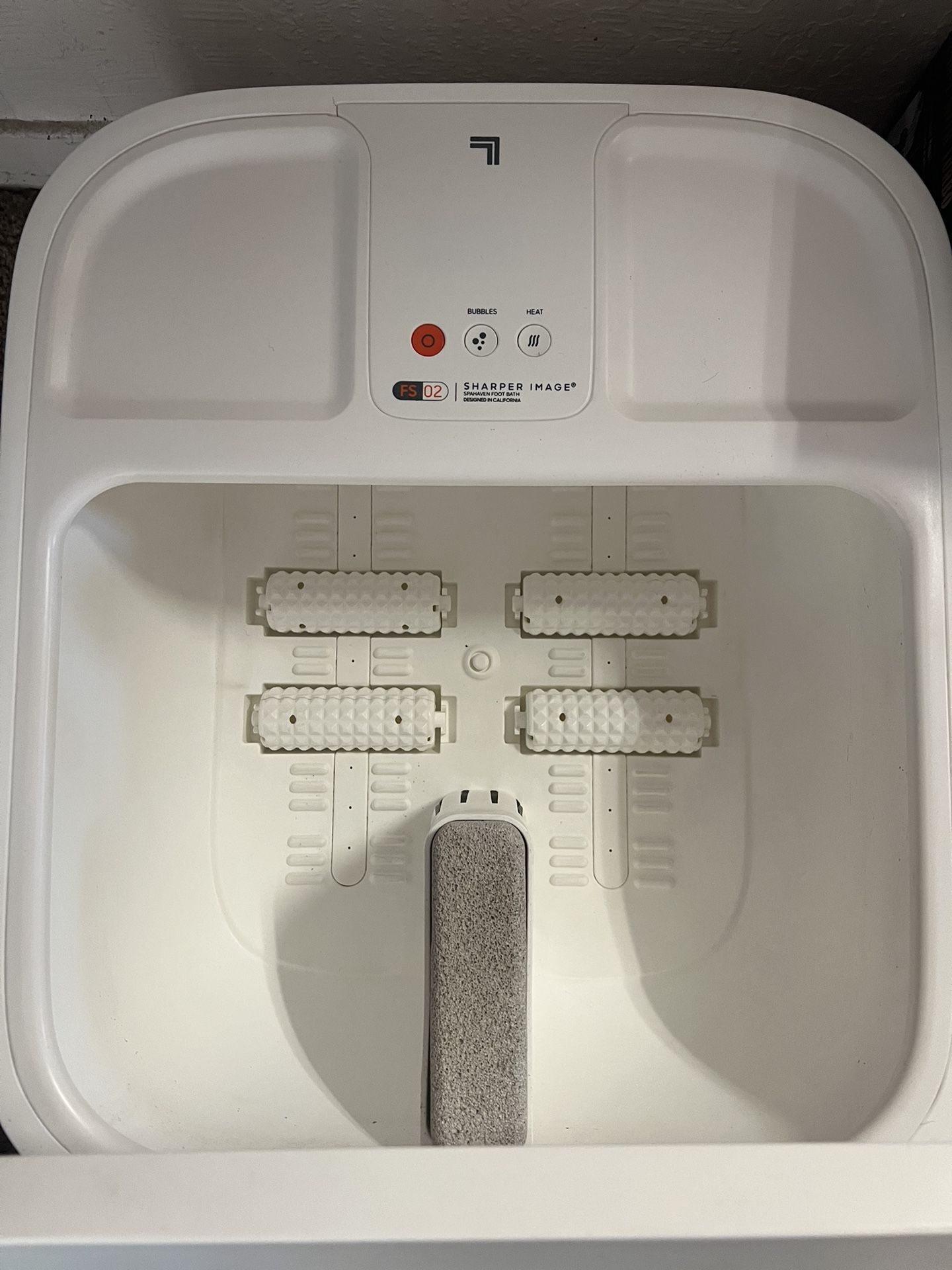 Sharper Image Foot Bath Used Once