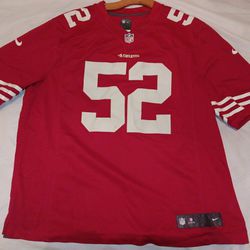2013 Patrick Willis San Francisco 49ers Nike Womens Large Red Limited Jersey 