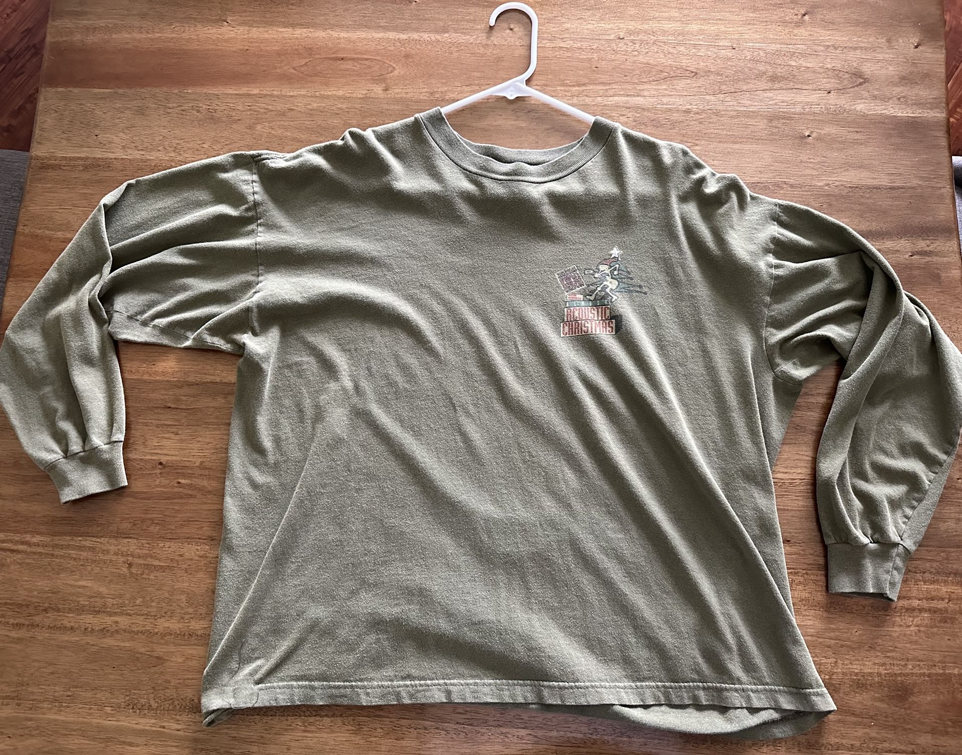 Vintage 1994 KROQ Acoustic Christmas Xmas T-shirt