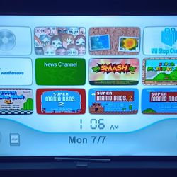 Nintendo Wii Console RVL-001 With Virtual Console Games and more!!!