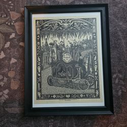 Frames macabre posters