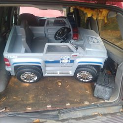 A Power Wheel Chevy Silverado 