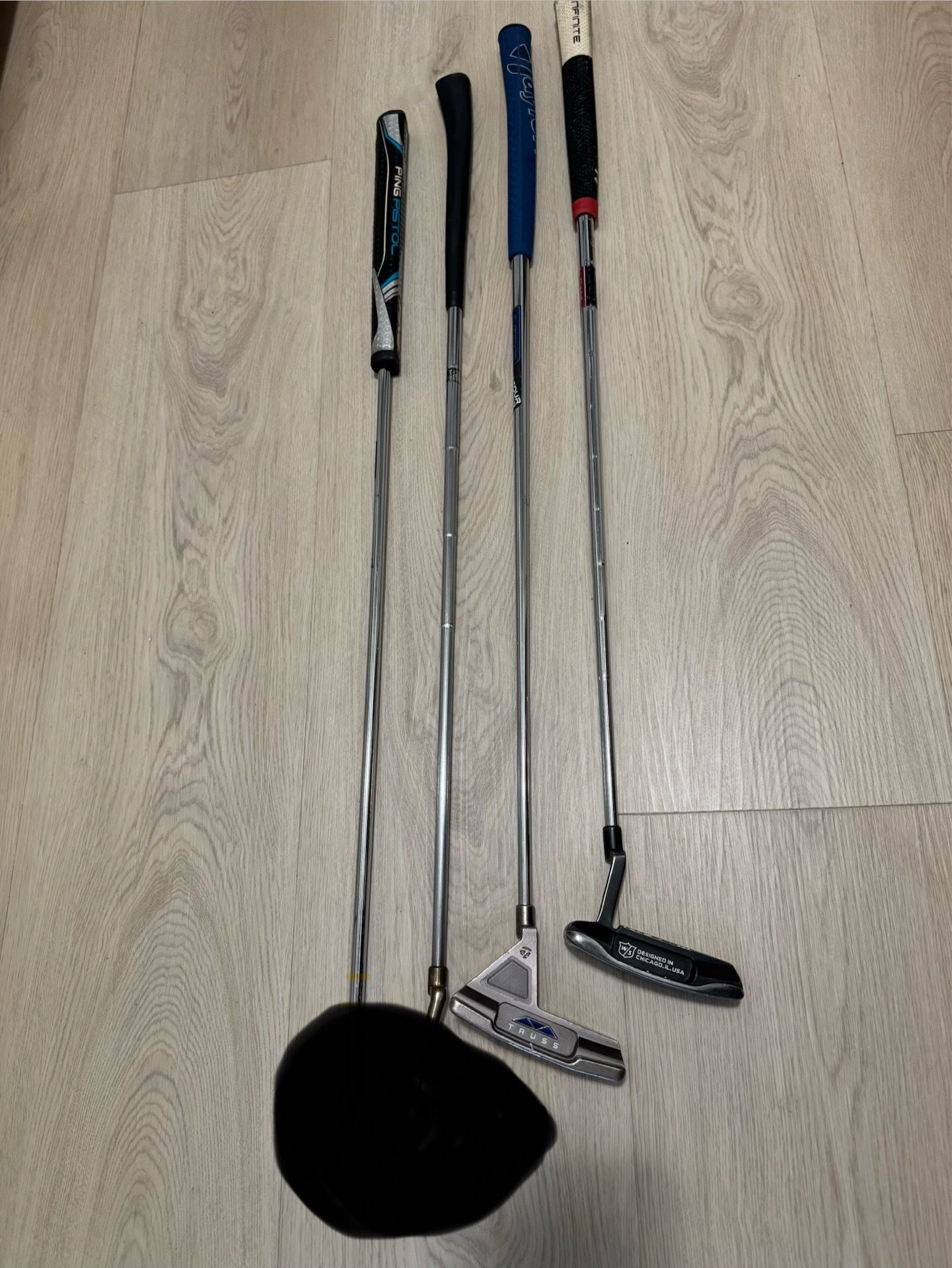 Taylor Made Putter and Wilson Putter Golf Clubs Taylor Made Truss $60 Wilson Infinite $40 set price Take both for $80