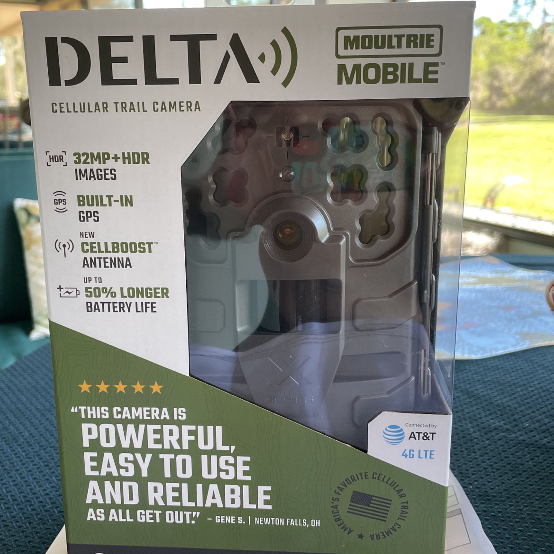 New In Box Delta Game Trail Cellular Camera 