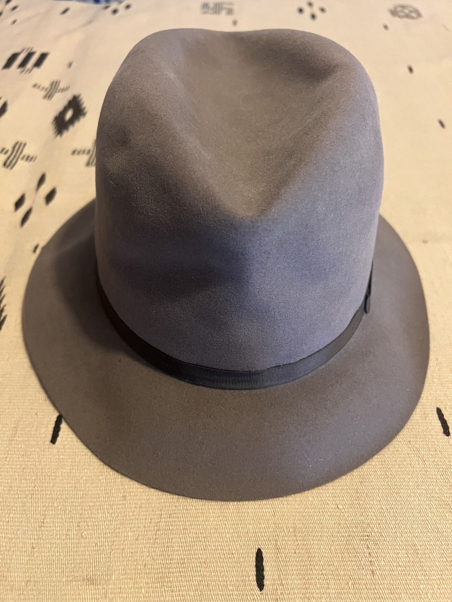 Vintage Keens British Waterproof Hat Size 7 1/4Brown
