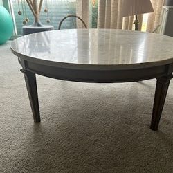 1960 Real Marble Coffee Table 