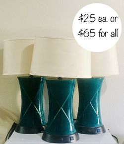 Turquoise Lamps