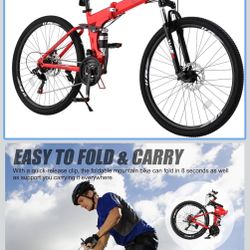 Folding Mountain Bike 